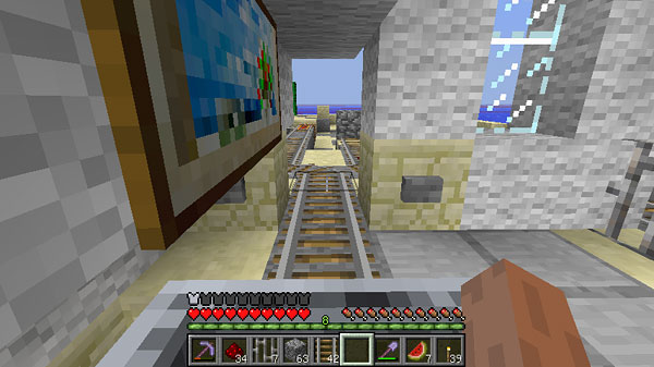 砂採取所に駅を作る マインクラフトてんやわんや開拓記 砂採取所に駅を作る マインクラフトてんやわんや開拓記