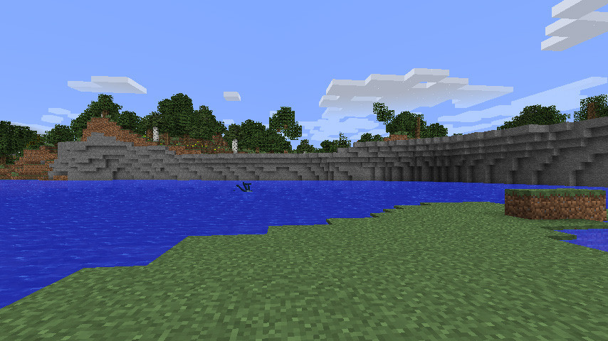 南大陸でバージョンの壁を造地 マインクラフトてんやわんや開拓記