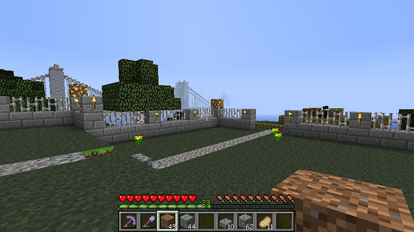 墓地を作る 1 マインクラフトてんやわんや開拓記