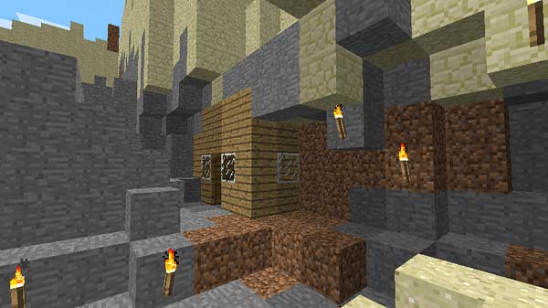 第二実験所 仮拠点を設置 マインクラフトてんやわんや開拓記