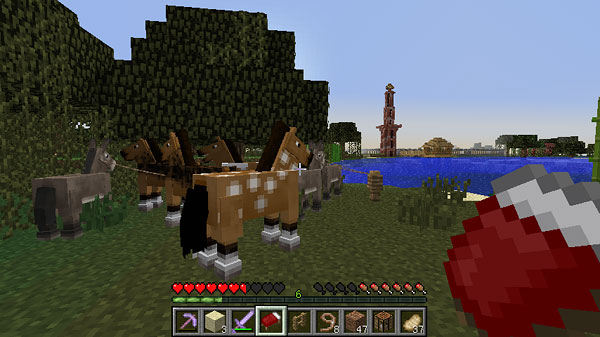 馬を迎えに行く 後編 マインクラフトてんやわんや開拓記