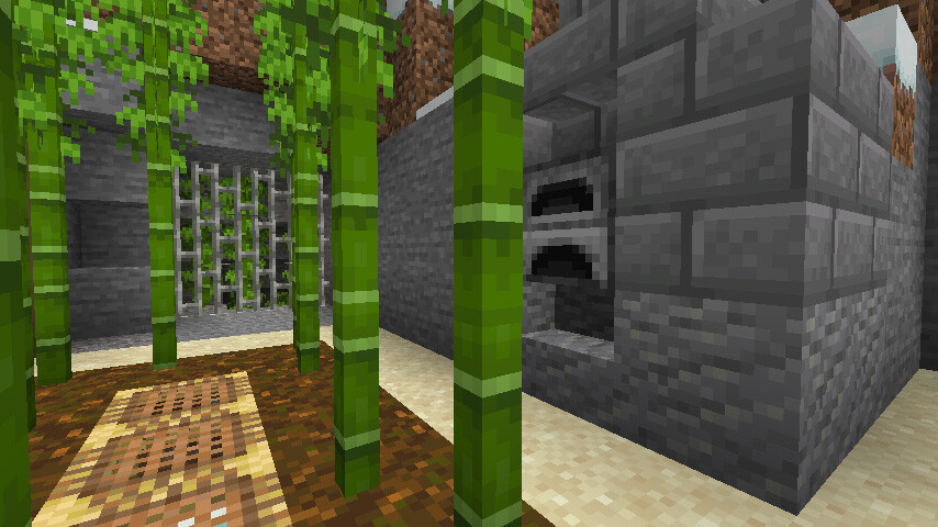 地下竹林場を作る 前編 マインクラフトてんやわんや開拓記