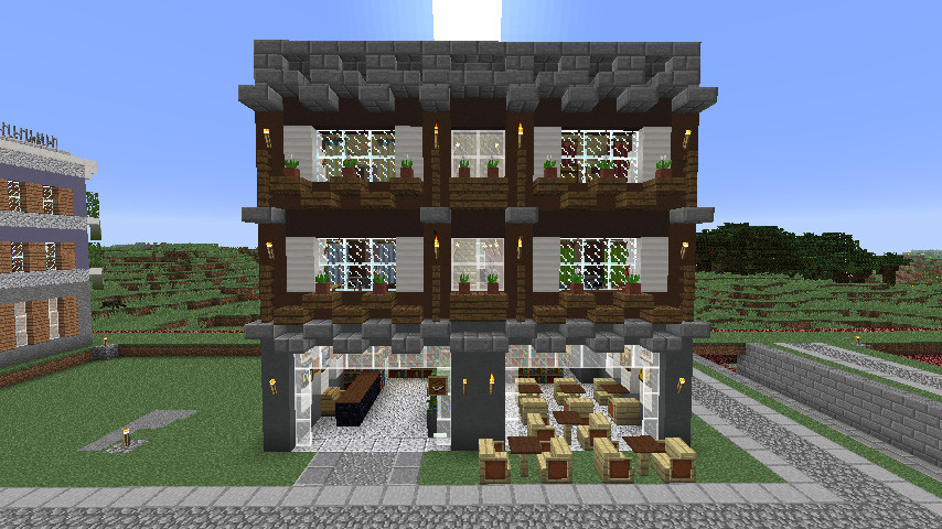 近代ヨーロピアンな建物づくり 7軒目 マインクラフトてんやわんや開拓記