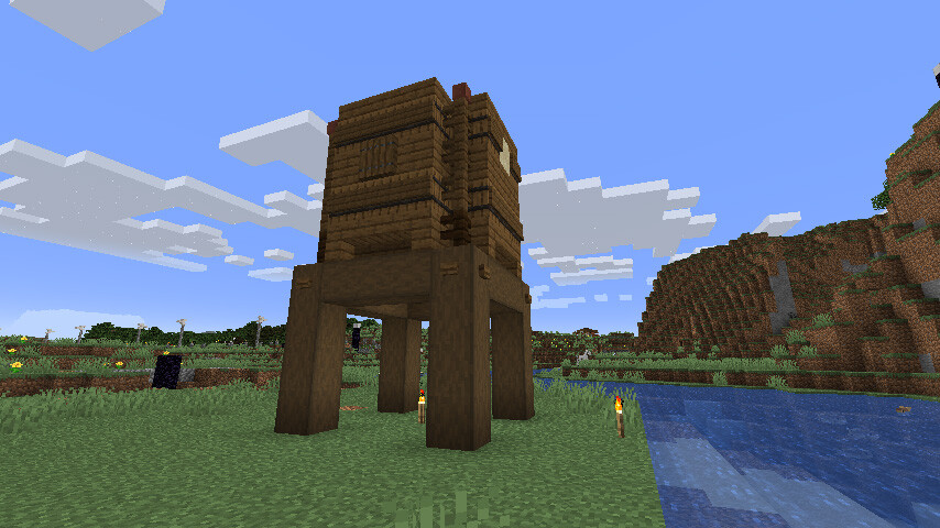 貯水槽を作る マインクラフトてんやわんや開拓記