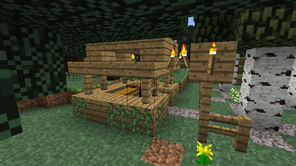 南1 8区をの地上部をちょっと改造 マインクラフトてんやわんや開拓記