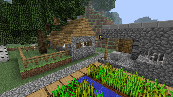 新たな村を作る 1 マインクラフトてんやわんや開拓記