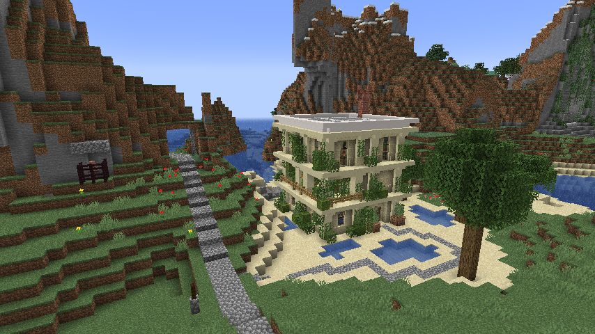 南東地方に3階建て民家を作る 3 マインクラフトてんやわんや開拓記