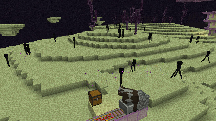 ほどほど効率なシュルカー トラップを作る 前編 マインクラフトてんやわんや開拓記