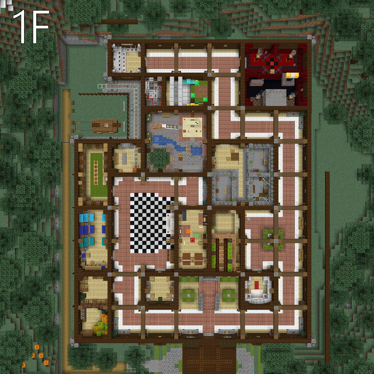 森の洋館リフォーム 最終回 マインクラフトてんやわんや開拓記