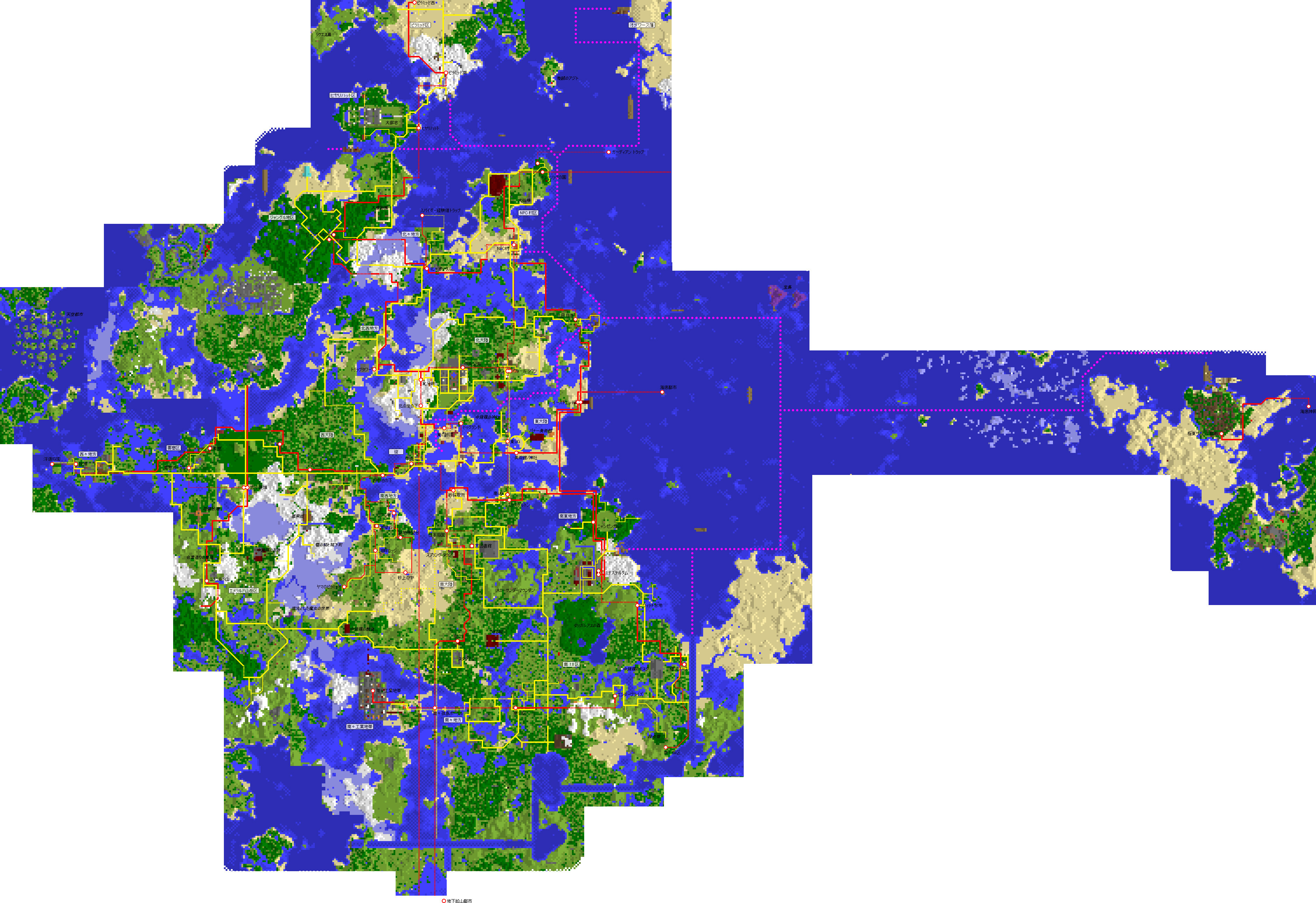 これまでの開拓まとめ 2101 20 マインクラフトてんやわんや開拓記