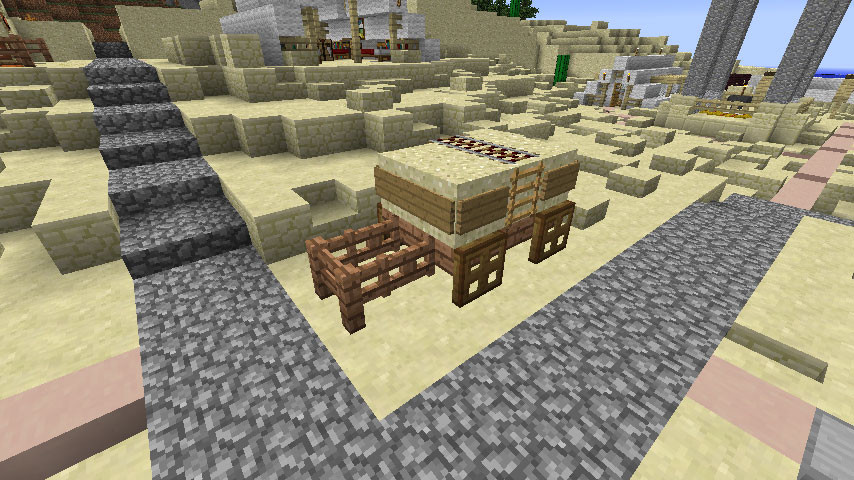 砂採取所を少し改造 マインクラフトてんやわんや開拓記