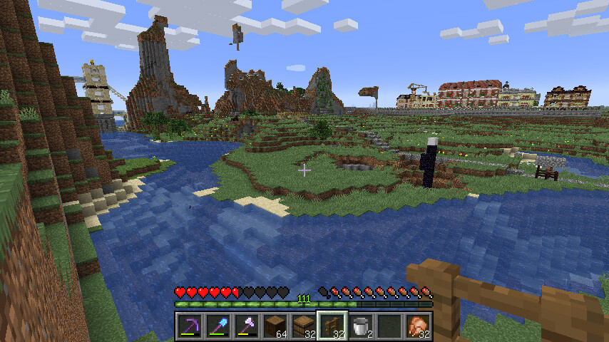 貯水槽を作る マインクラフトてんやわんや開拓記