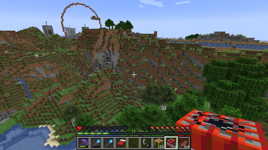 運河にトンネルを開ける マインクラフトてんやわんや開拓記
