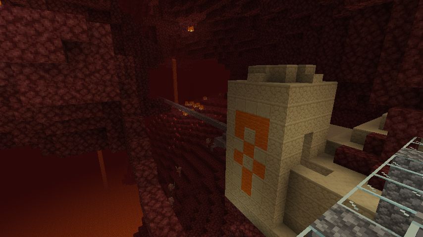 ネザーに道を数本作る マインクラフトてんやわんや開拓記