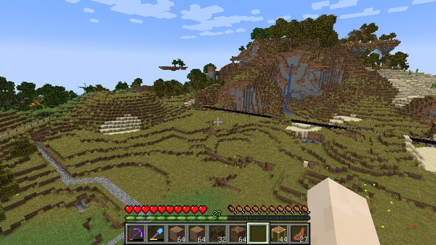 土レンガ造りの家を作る 前編 マインクラフトてんやわんや開拓記