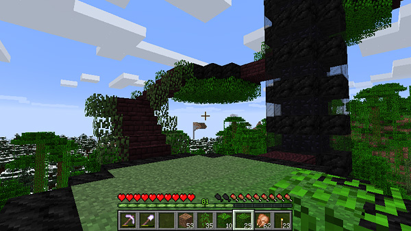 キャットタワーを作る 2 マインクラフトてんやわんや開拓記 キャットタワーを作る 2 マインクラフトてんやわんや開拓記