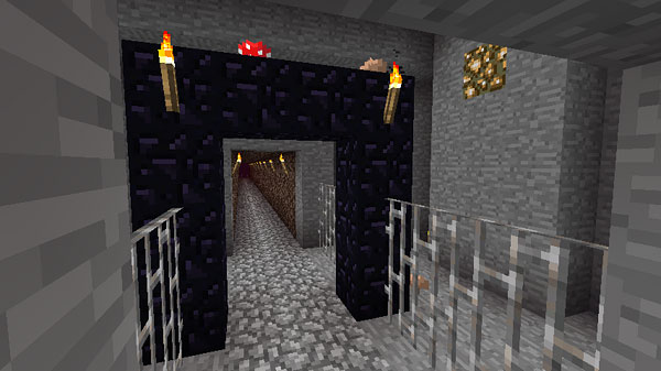 ネザーで北方向に通路を伸ばす マインクラフトてんやわんや開拓記 ネザーで北方向に通路を伸ばす マインクラフトてんやわんや開拓記
