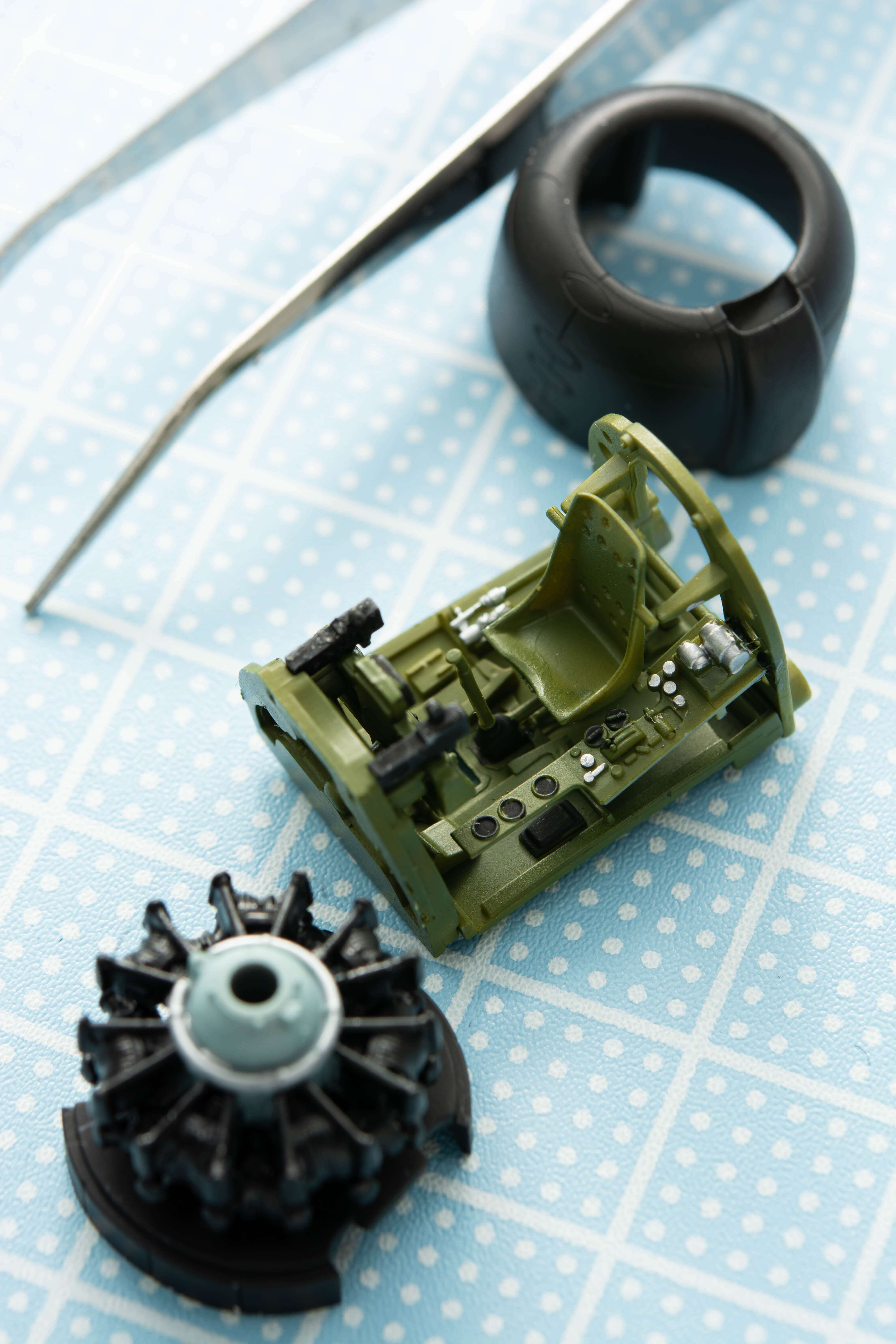 零戦 二十一型 制作中 今日もカメラを持っていこう