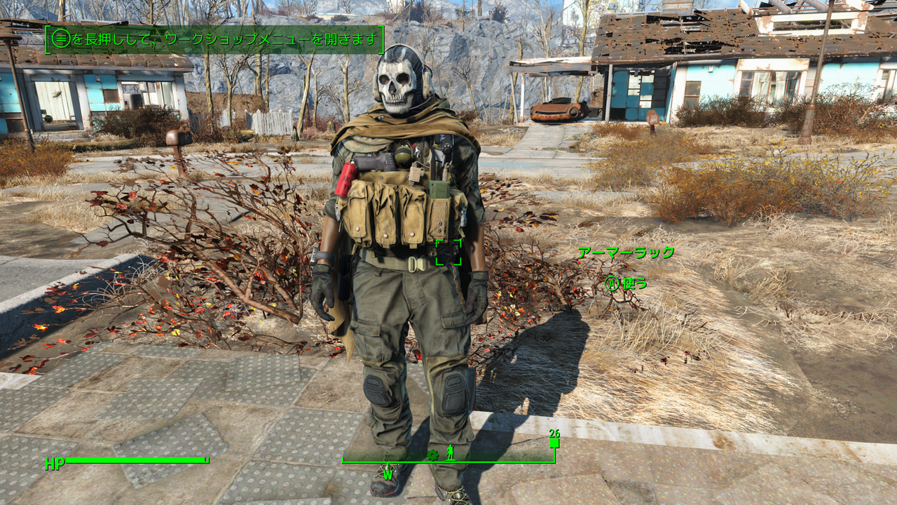 Fallout4 Xbox One 海外版 のmod 服 防具の追加と変更 邯鄲の夢
