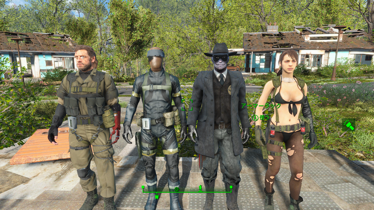 Fallout4 Xbox One のmod 服 防具追加系 邯鄲の夢