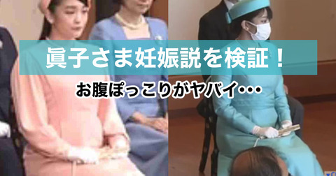 眞子様の妊娠説 (1)