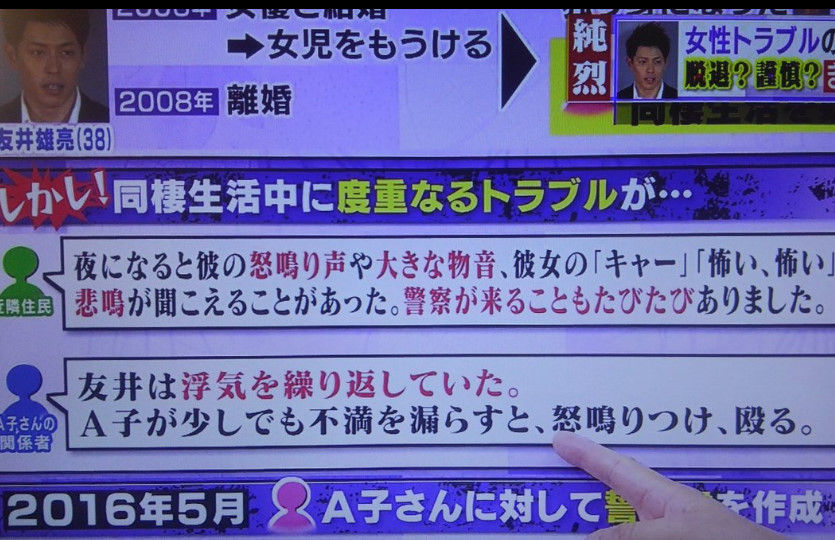 純烈 友井雄亮 元嫁の離婚原因はa子さんのdv誓約書が関係かシンソウ坂上で告白 画像 独女ちゃんねる