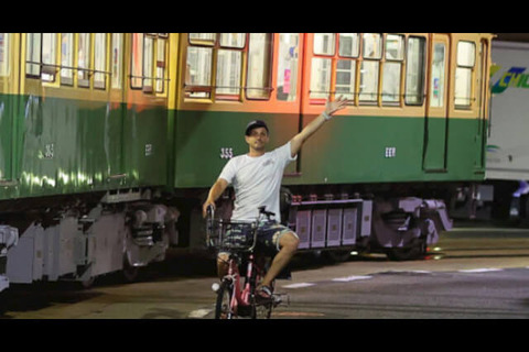 江ノ電自転車ニキ (7)