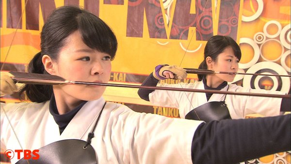 濱中姉妹 濱中彩花と濱中花純の天才美人姉妹弓道家がかわいいｗｗｗ 炎の体育会tv画像 独女ちゃんねる