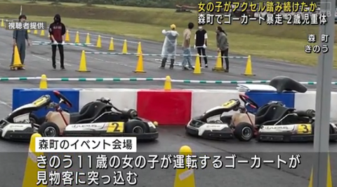 ゴーカート事故11歳女児責任 (1)