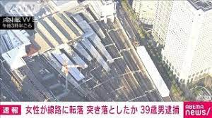 品川駅突き落とし犯人