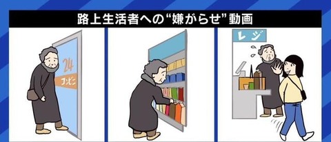 コンビニ置き去りホームレス女特定で犯人 (1)