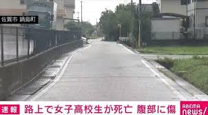 佐賀市鍋島町森田で女子高生の路上死亡事件 (3)