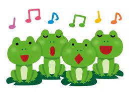 田んぼの持ち主カエルの声うるさい (3)