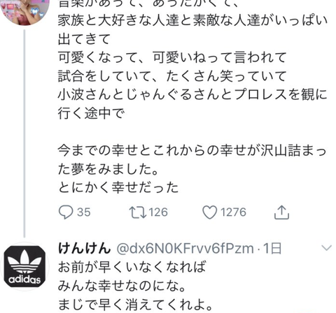 木村花 誹謗中傷けんけん (1)