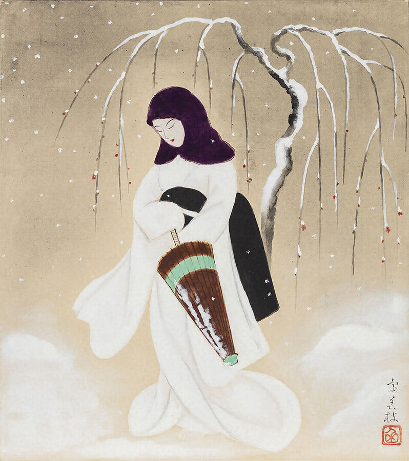 【画像】実在する雪女、どすけべエロボディだったｗｗｗｗｗｗ