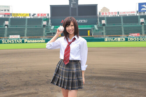 【画像】甲子園ＪＫさん「パンツ撮らないでください」