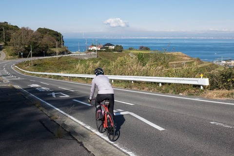 富島への下り
