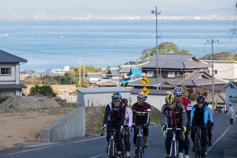 北淡インターからの登り