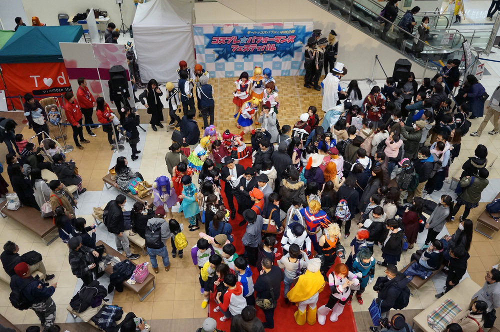 アニパフォを継ぐか 埼玉のショッピングモールでコスプレパフォーマンスフェスティバル始まる 駄チワワ 旅と怪獣舎
