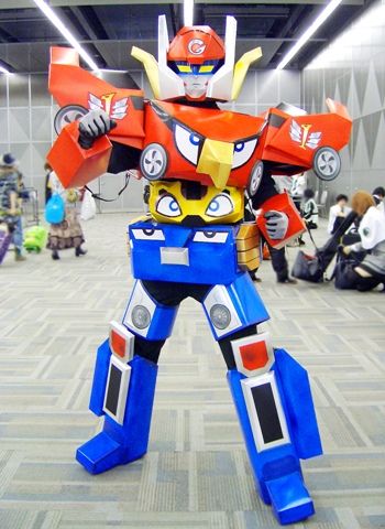 ３ ロボットコスの作り方 エンジンオー 細部編 完 駄チワワ 旅と怪獣舎