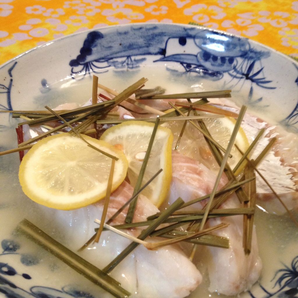 白身魚のレモンとレモングラス蒸し スパイス大使 イェジンさんち 예진의 엄마 손