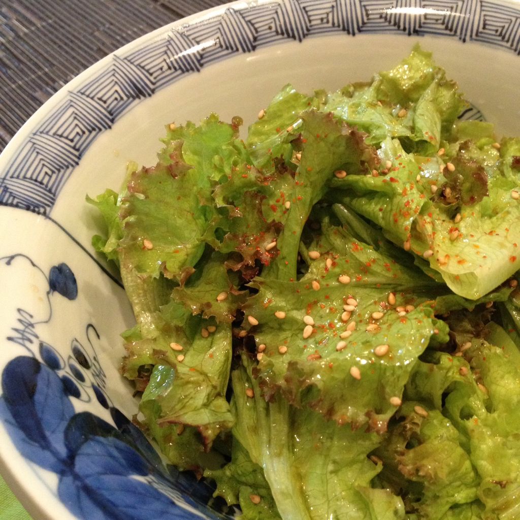 サニーレタスの生菜 チョレギサラダ スパイス大使 イェジンさんち 예진의 엄마 손 サニーレタスの生菜 チョレギサラダ スパイス大使 イェジンさんち 예진의 엄마 손