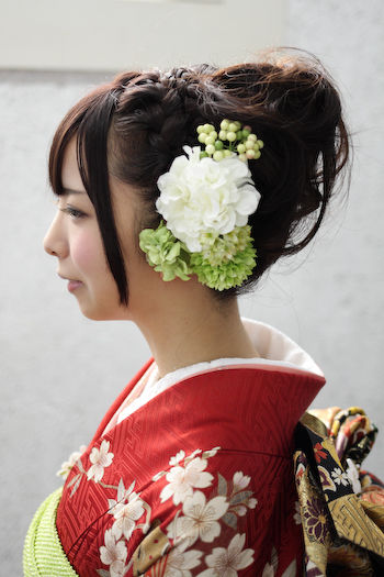 夏休みに振袖の前撮り・後撮りを♪