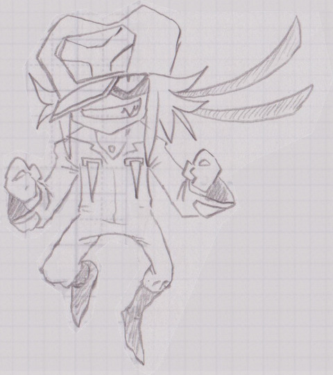 ラクガキ-悪ガンちゃん