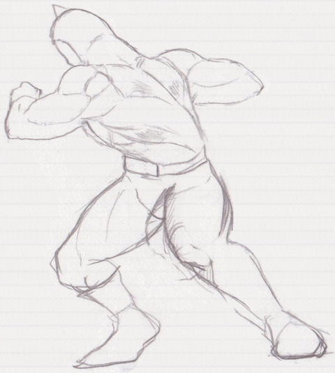 ラクガキ-ストレッチマン