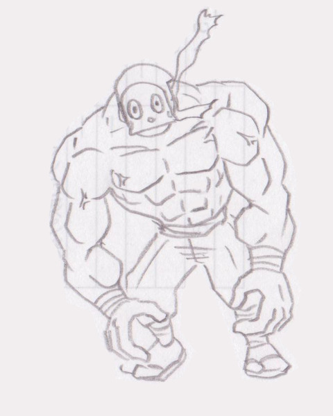 ラクガキ-ハットリさん