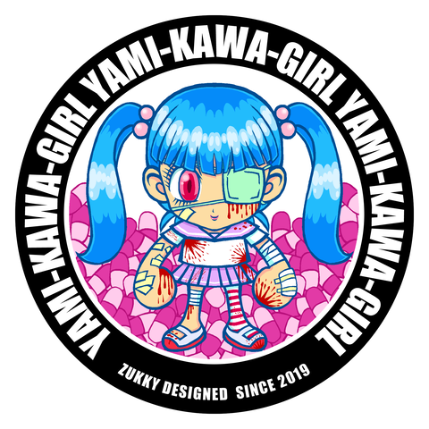 Tシャツデザイン病みかわちゃん