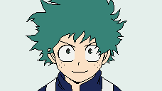 ドット_pixelart_緑谷出久