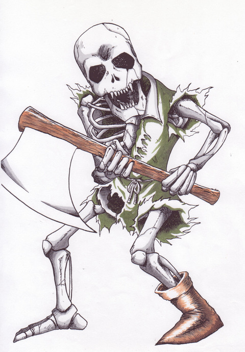 キャラクター-骸骨戦士