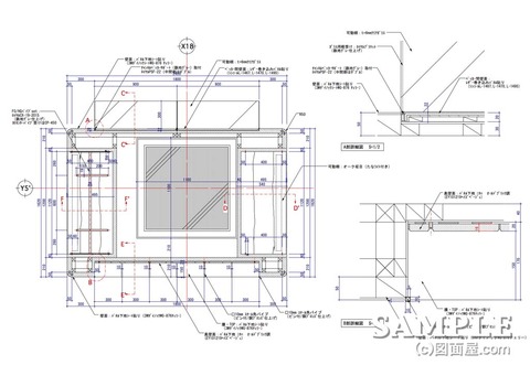 柱巻き詳細図A1